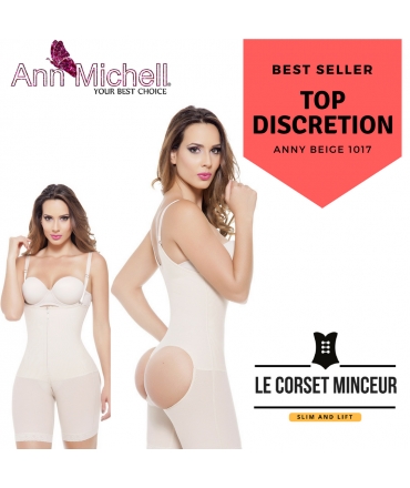 Combinaison amincissante ANN MICHELL® 1017 – Nude